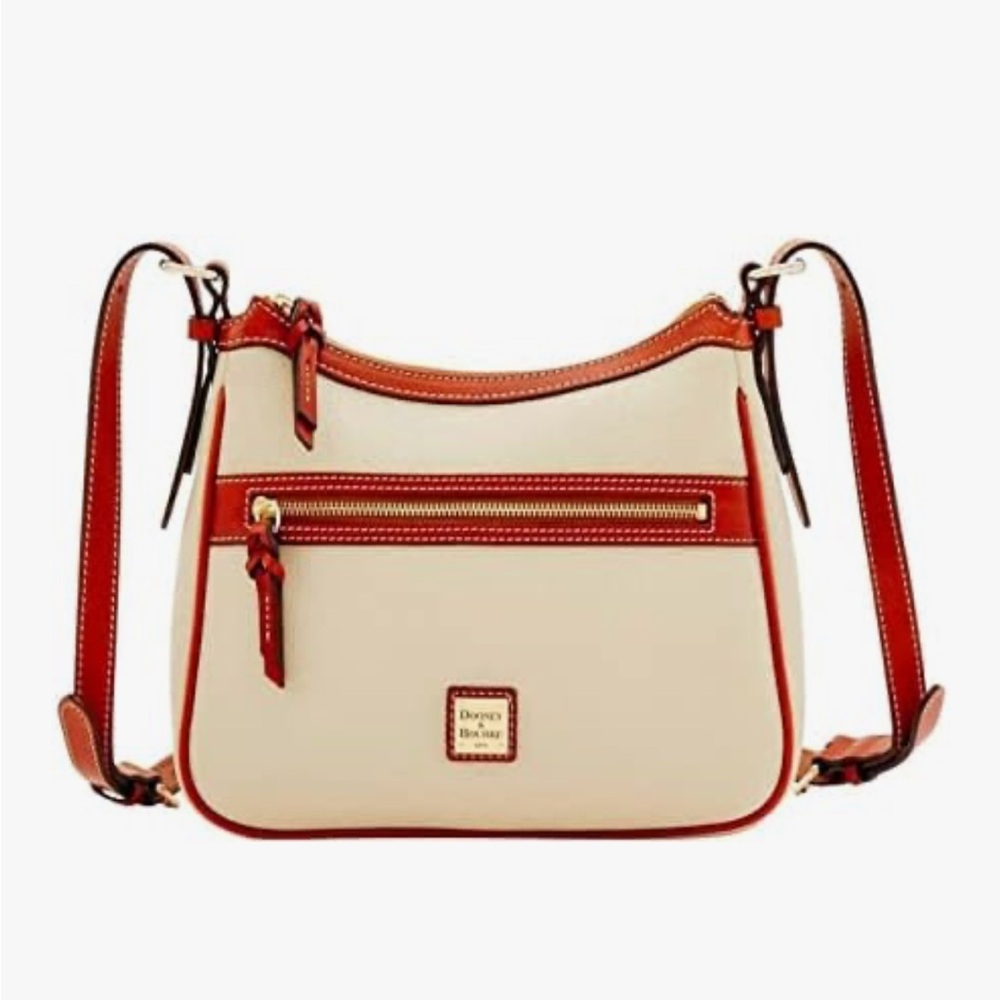 Pebble grain Leather crossbody Dooney & Bourke